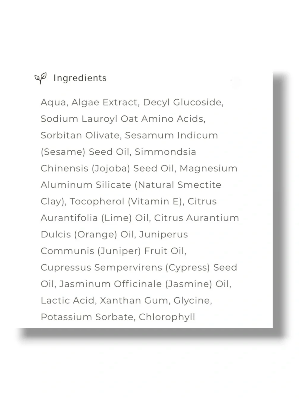new OSEA ᯾ Algae Seaweed Radiance Ocean Cleanser ᯾ Luxe Travel Glass Jar ᯾ Boxed